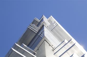 This picture shows building three of Hochschule Düsseldorf.